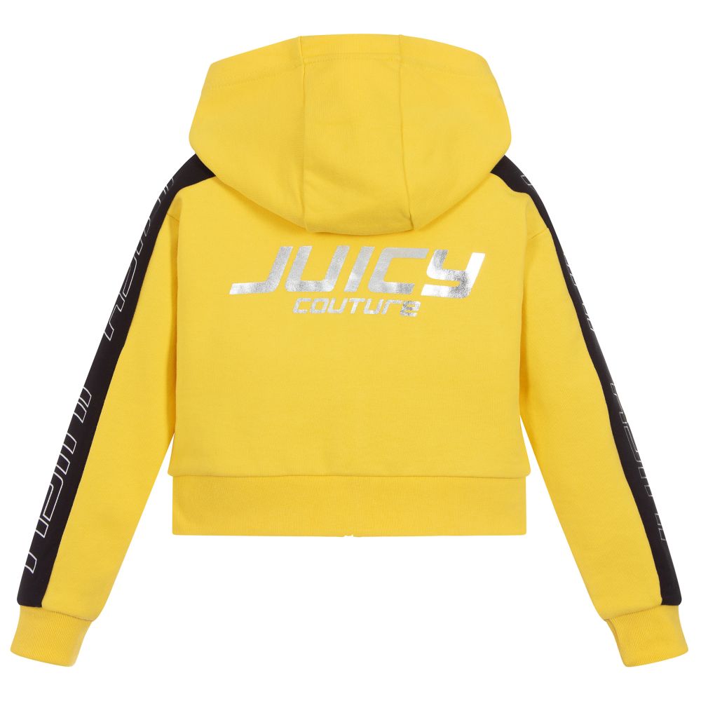 yellow zip up top