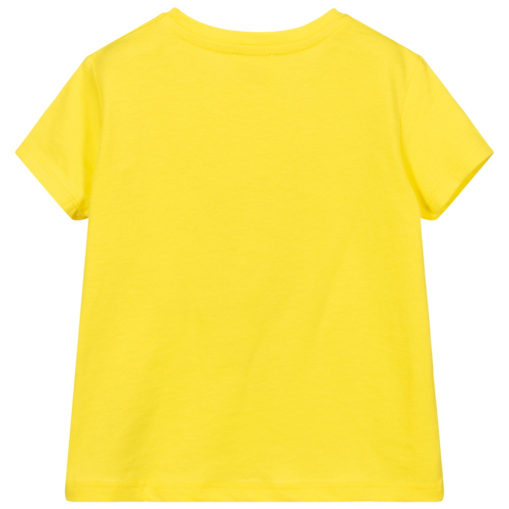 Juicy Couture-Yellow Lemon Logo T-Shirt | Childrensalon Outlet