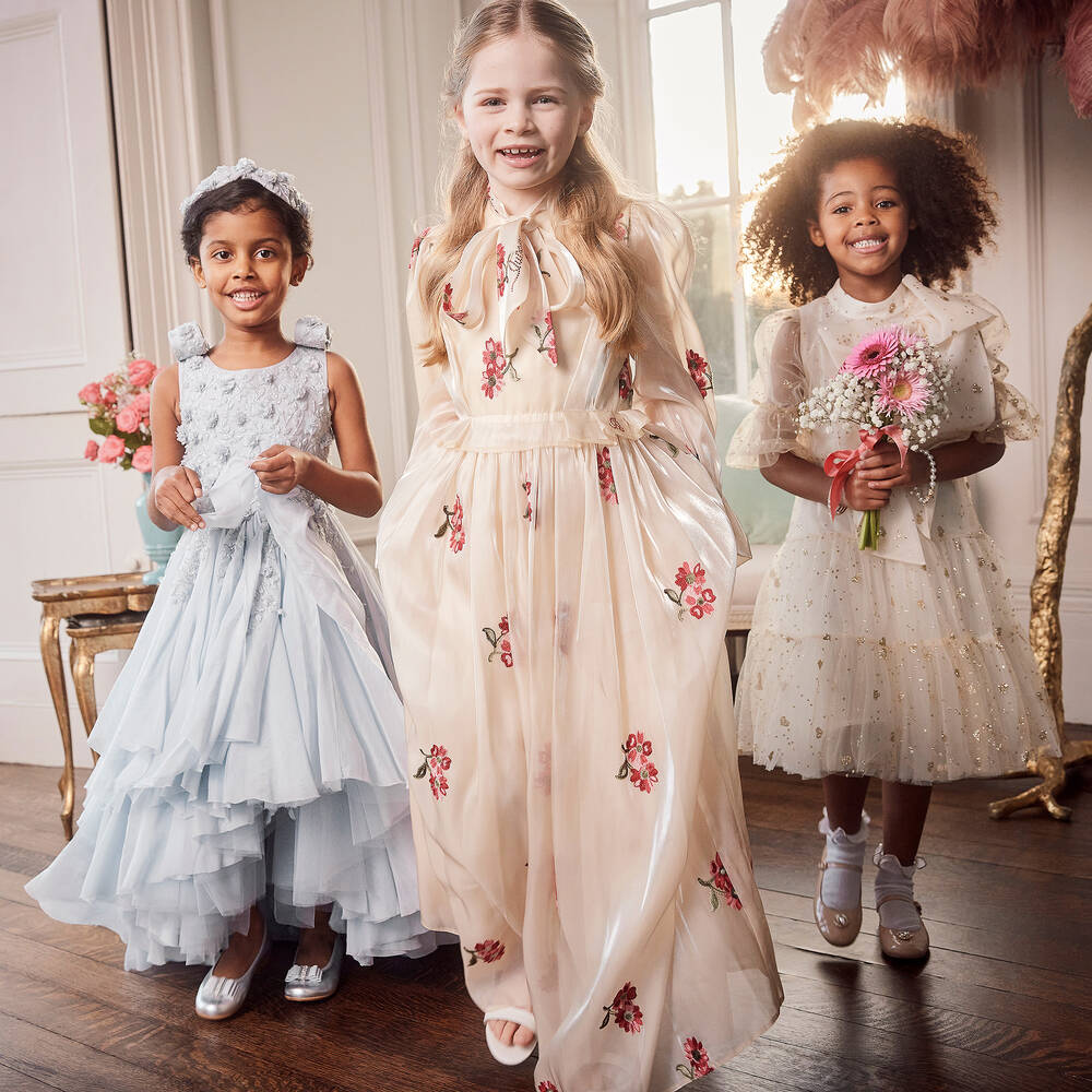 Girls organza dress 2025