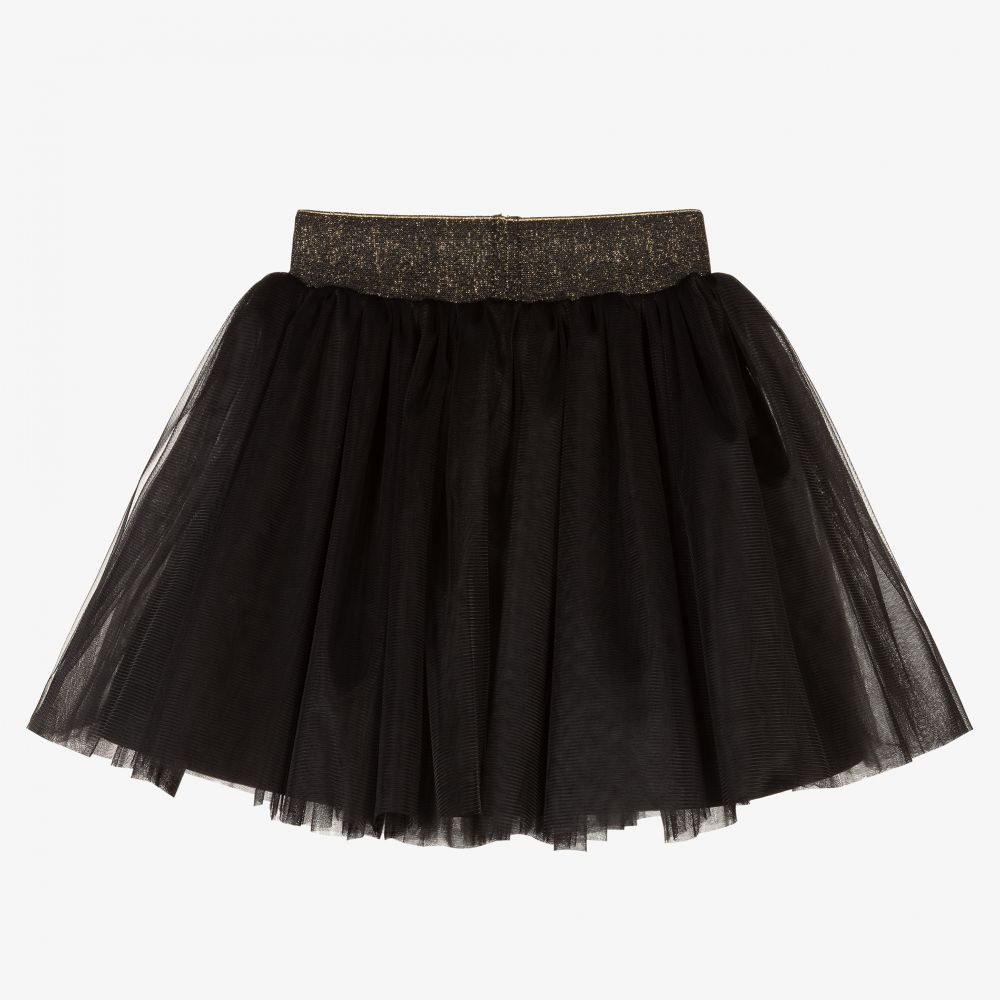 Junona Girls Black Tulle Skirt