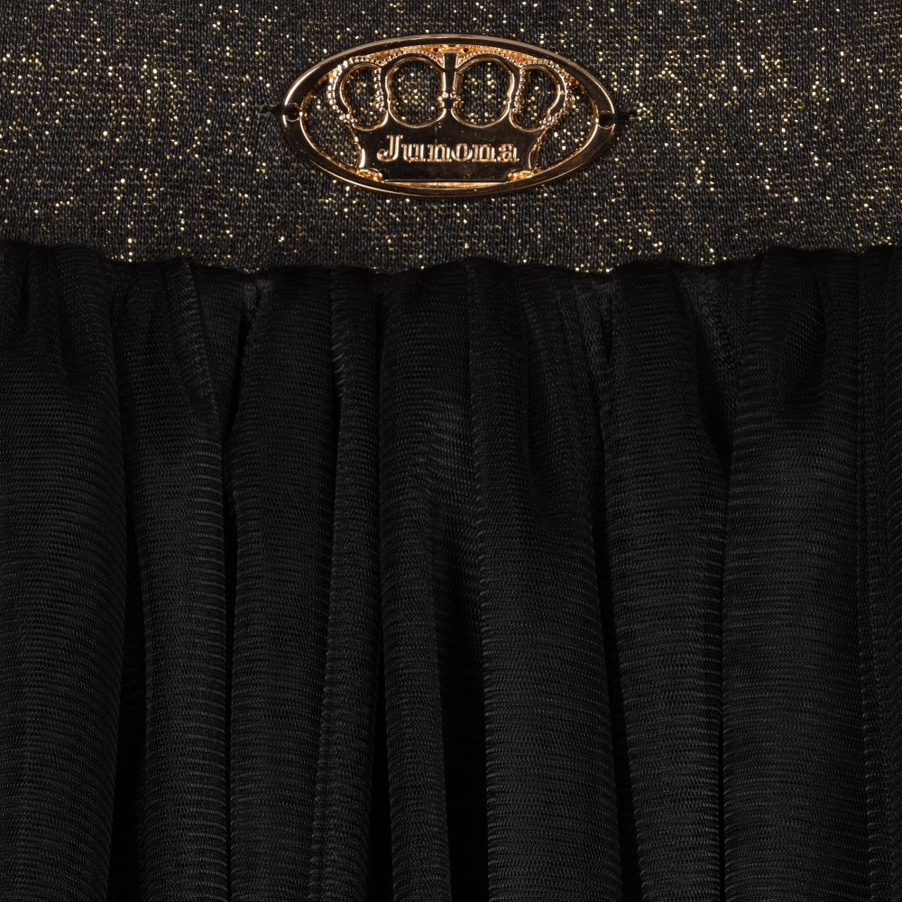 جونونا-Girls Black Tulle Skirt | Childrensalon Outlet