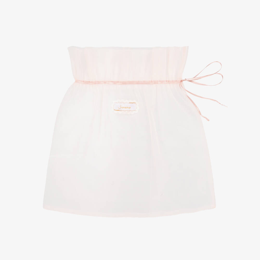 Junona-طوق شعر وردي مزين بالزهور للبنات | Childrensalon Outlet