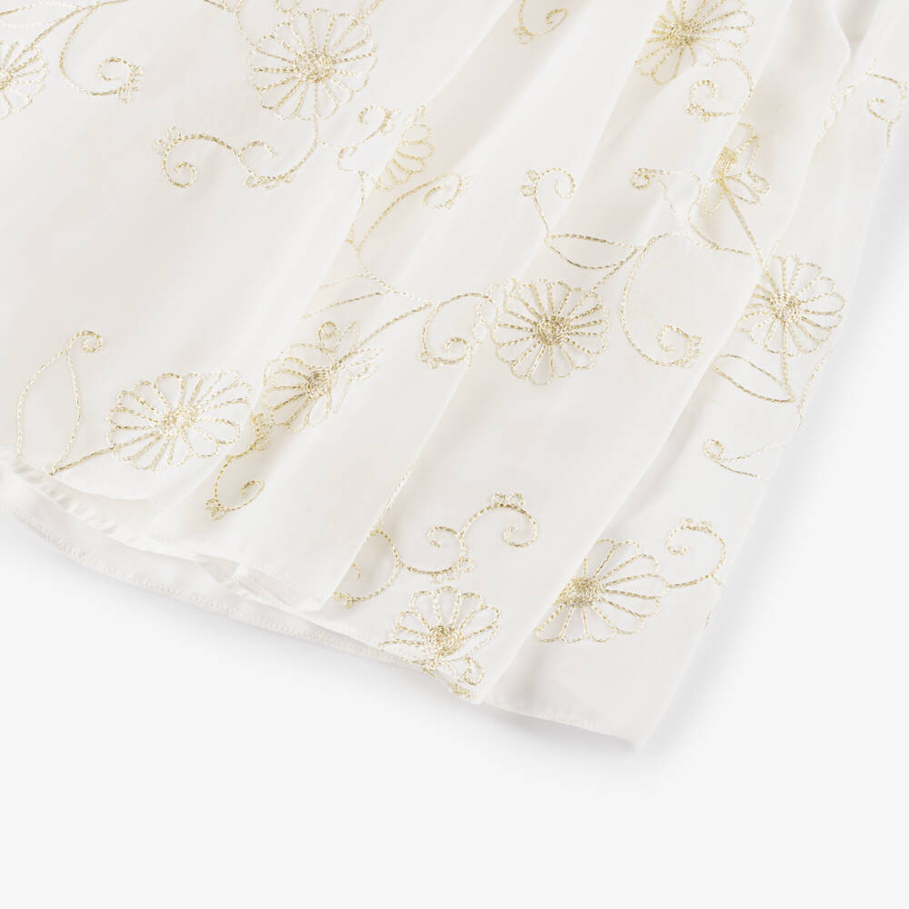 Junona-فستان شيفون عاجي أنيق للبنات | Childrensalon Outlet