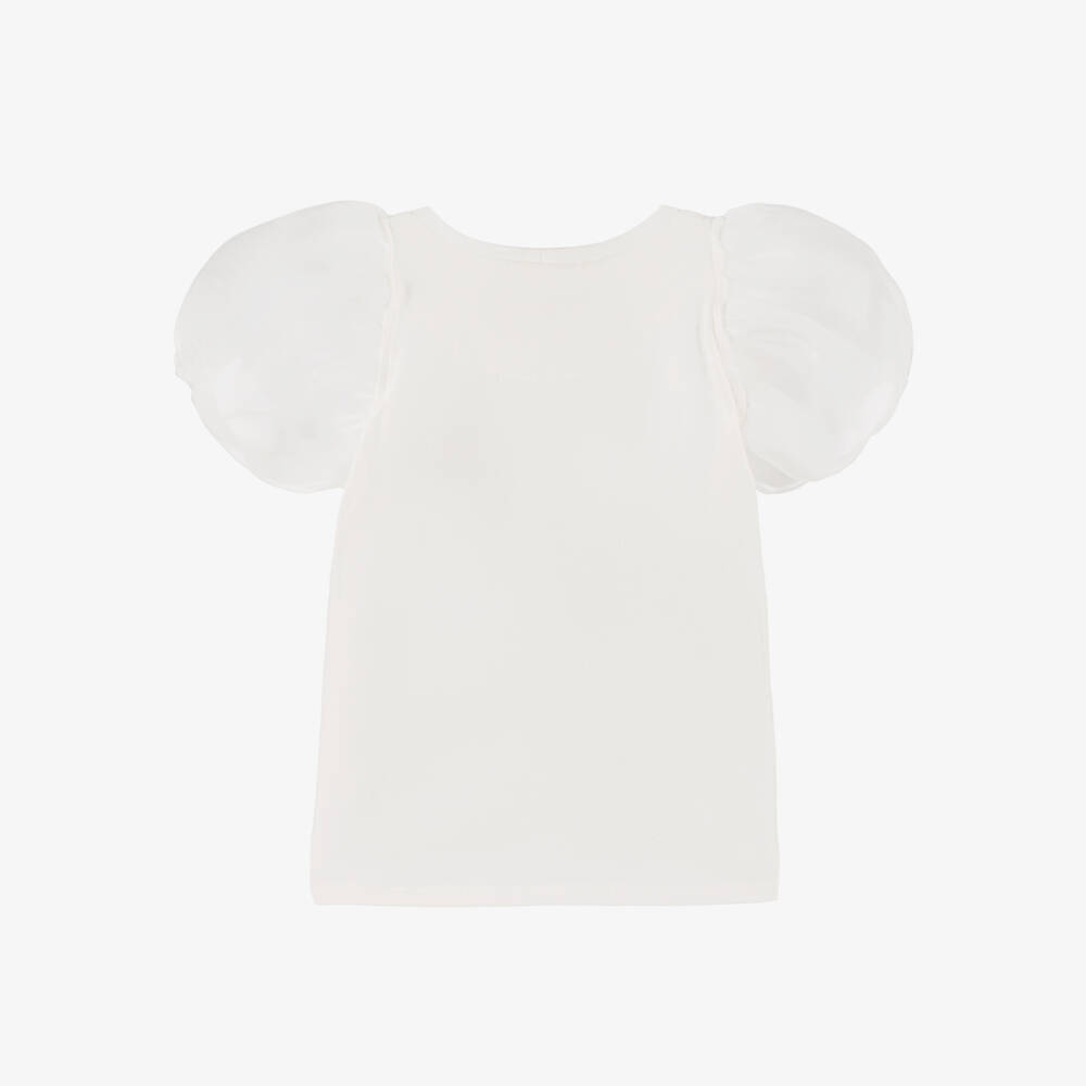 Junona-تيشيرت بناتي مزين بالزهور ولمسات ذهبية | Childrensalon Outlet