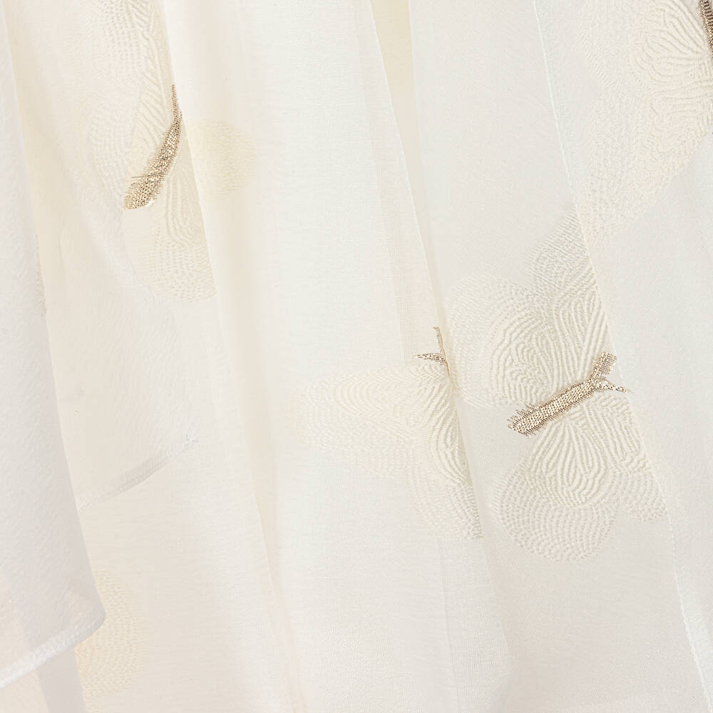 Junona-Кремовое платье с бабочками | Childrensalon Outlet