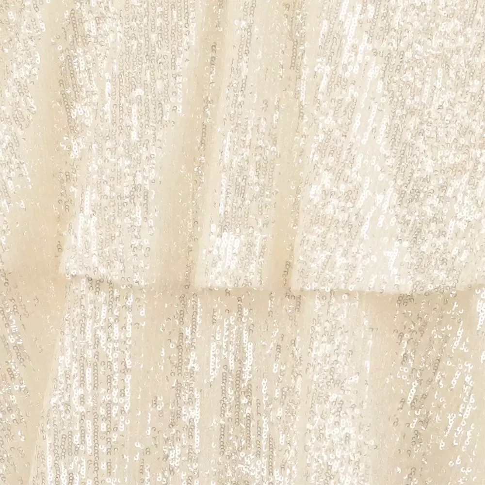 Junona-Girls Ivory Sequin Skirt | Childrensalon Outlet