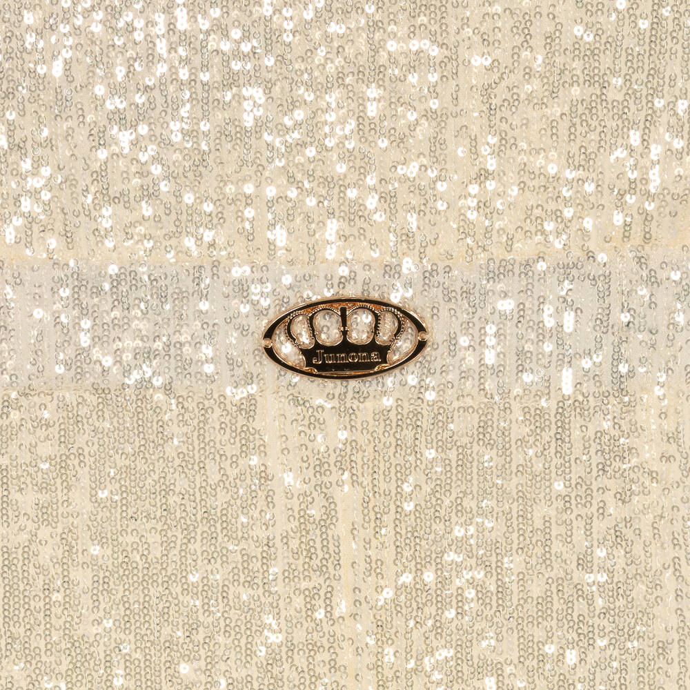 جونونا-جمبسوت لون عاجي مزين بترتر للبنات | Childrensalon Outlet