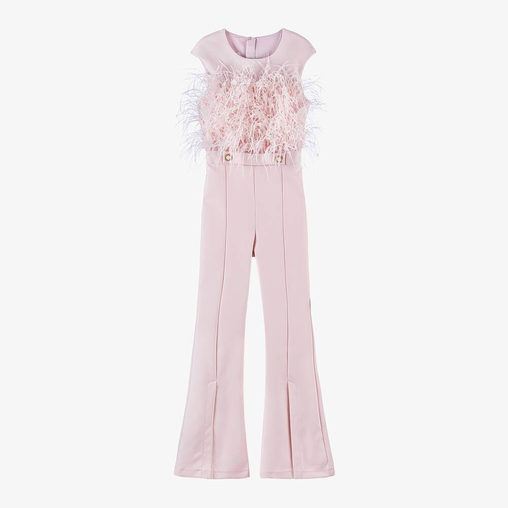 Pale pink jumpsuit clearance