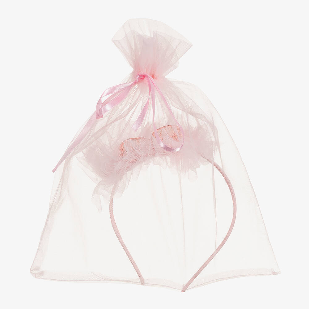 Junona-Girls Pink 3 Piece Dress Set | Childrensalon Outlet