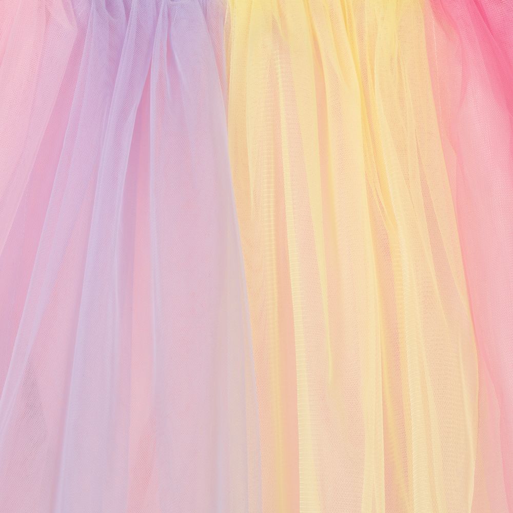 Pastel rainbow tulle skirt hotsell