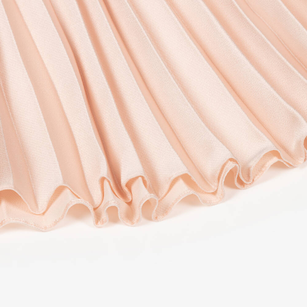 Junona-Розовые атласные брюки палаццо для девочек | Childrensalon Outlet