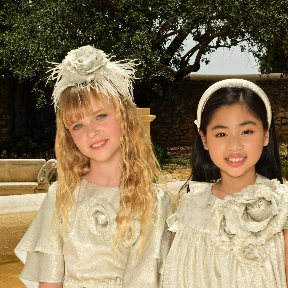 Junona-Girls Radiant Floral Hairband | Childrensalon Outlet