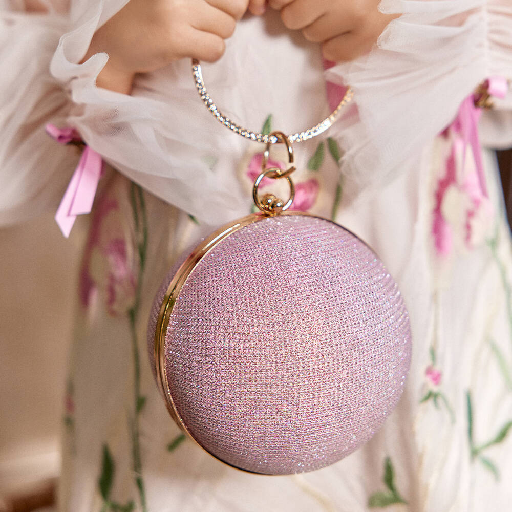 Junona-Girls Sparkle Globe Handbag | Childrensalon Outlet