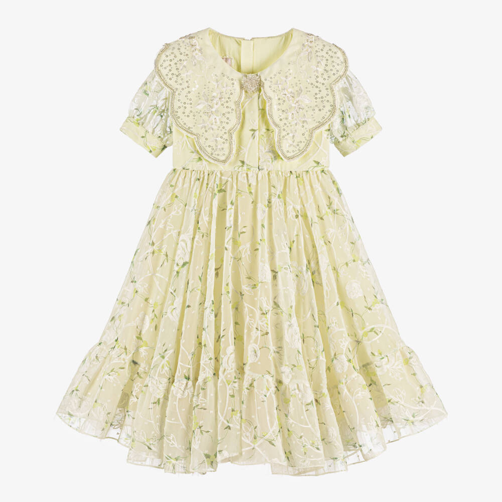 Junona-Girls Sunny Sequin Tulle Gown | Childrensalon Outlet