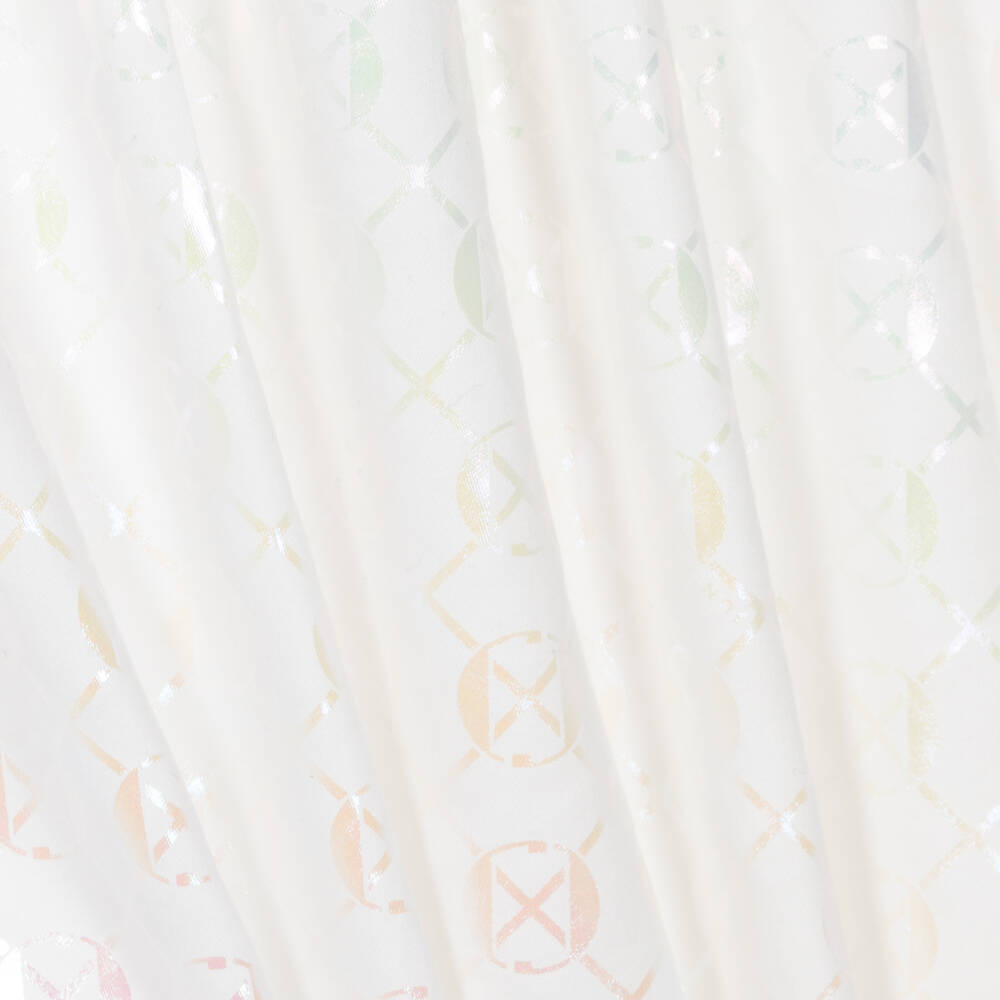 جونونا-فستان قطن بوبلين لون أبيض | Childrensalon Outlet