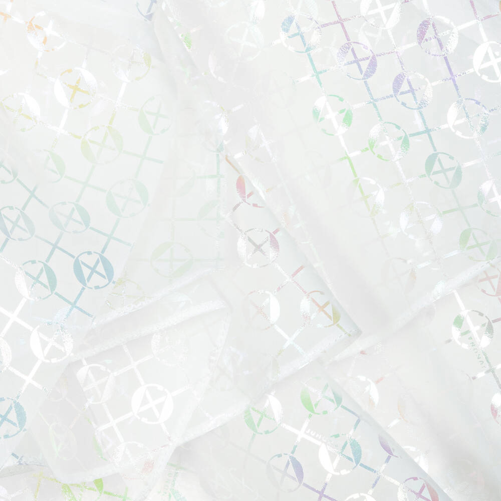 Junona-Белое переливающееся платье | Childrensalon Outlet