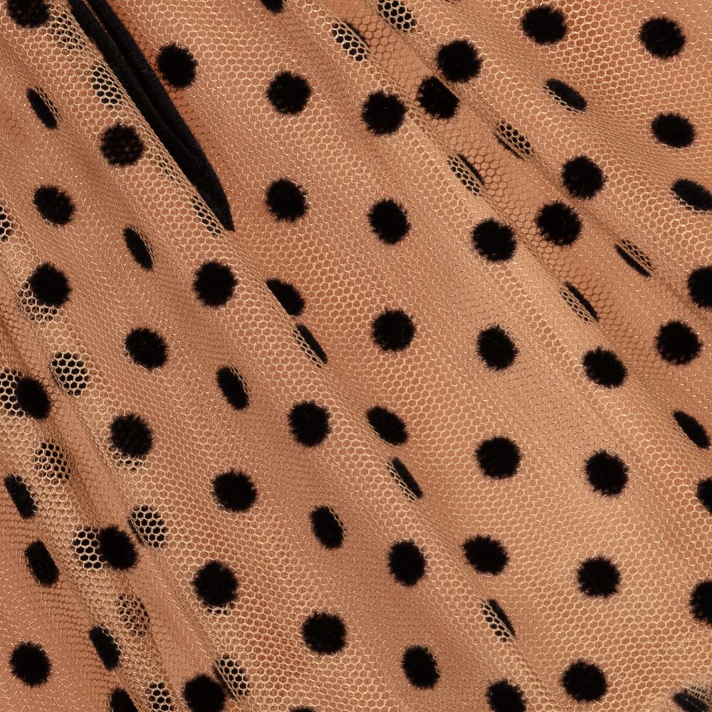 Junona-Розовое платье в черный горошек | Childrensalon Outlet