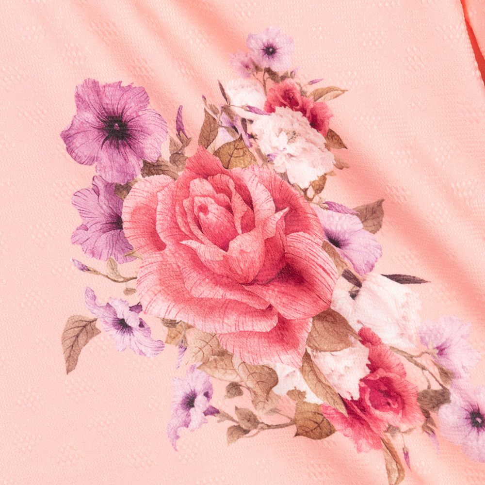 Junona-Pink Floral Dress | Childrensalon Outlet