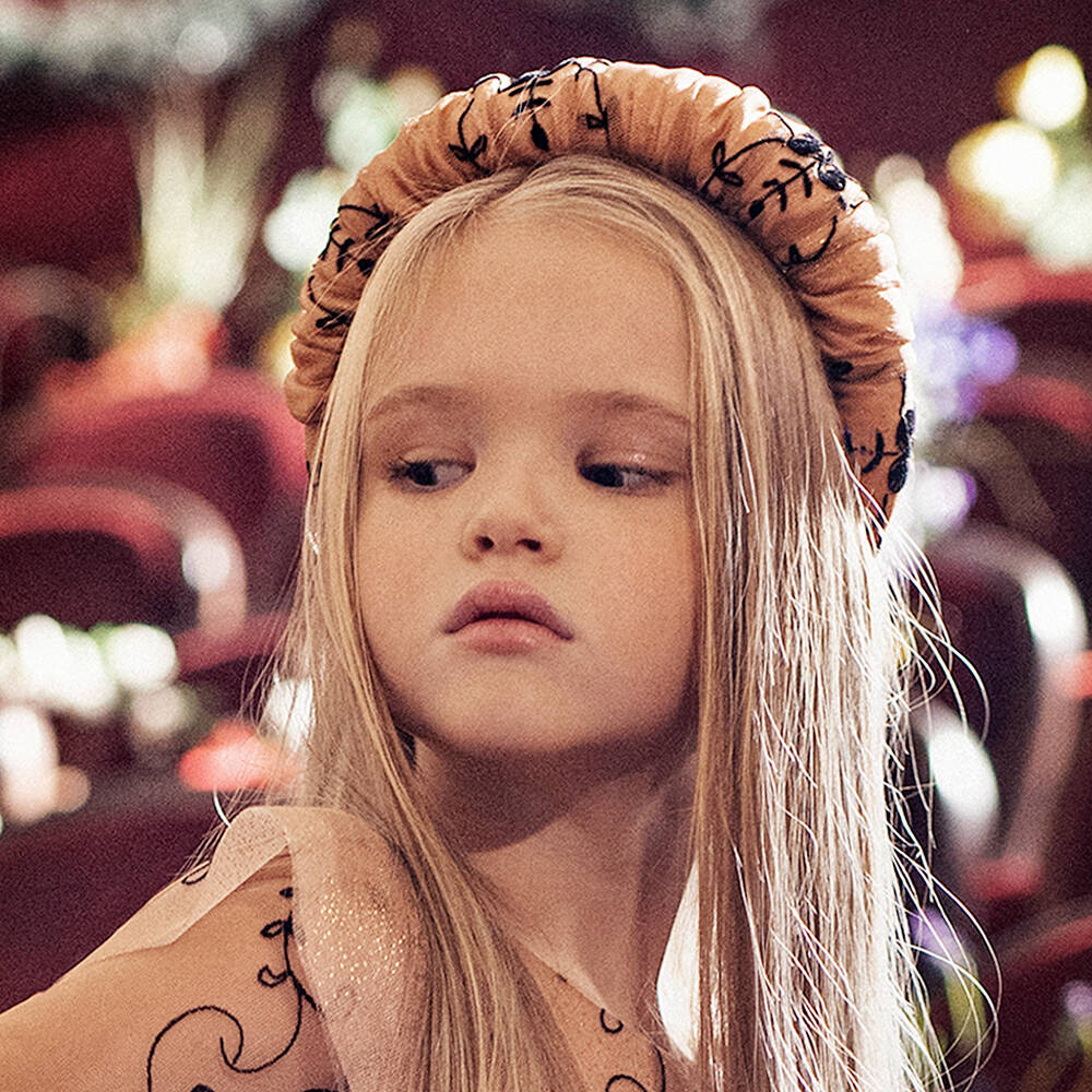 Junona-Pink Tulle Hairband | Childrensalon Outlet