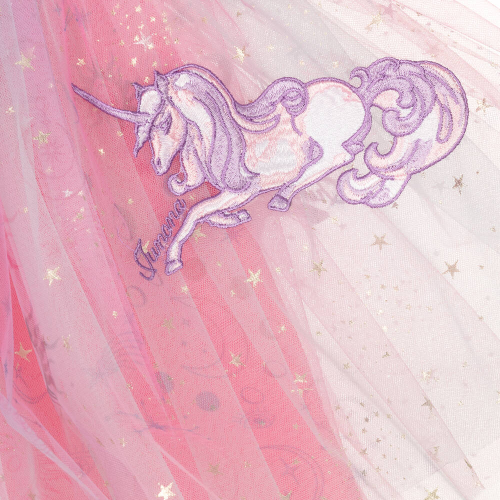 Junona-Pink Tulle Unicorn Skirt | Childrensalon Outlet
