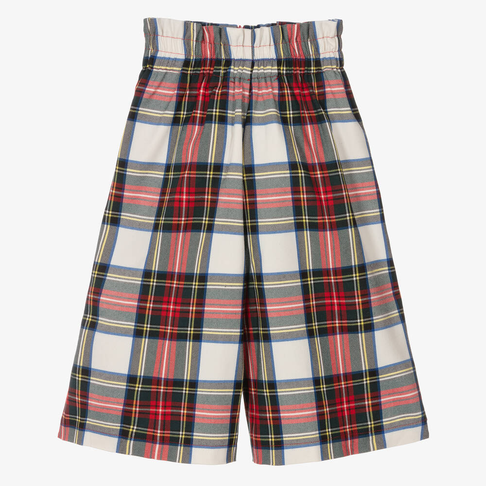 Junona-Red & Green Tartan Trousers | Childrensalon Outlet