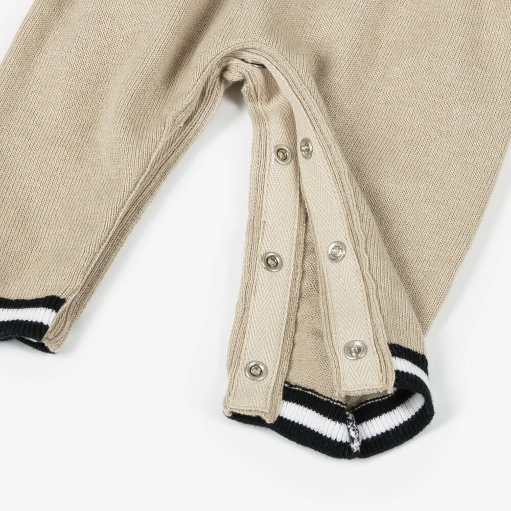 KARL LAGERFELD KIDS-رومبر بيج من القطن والكشمير للرضع | Childrensalon Outlet