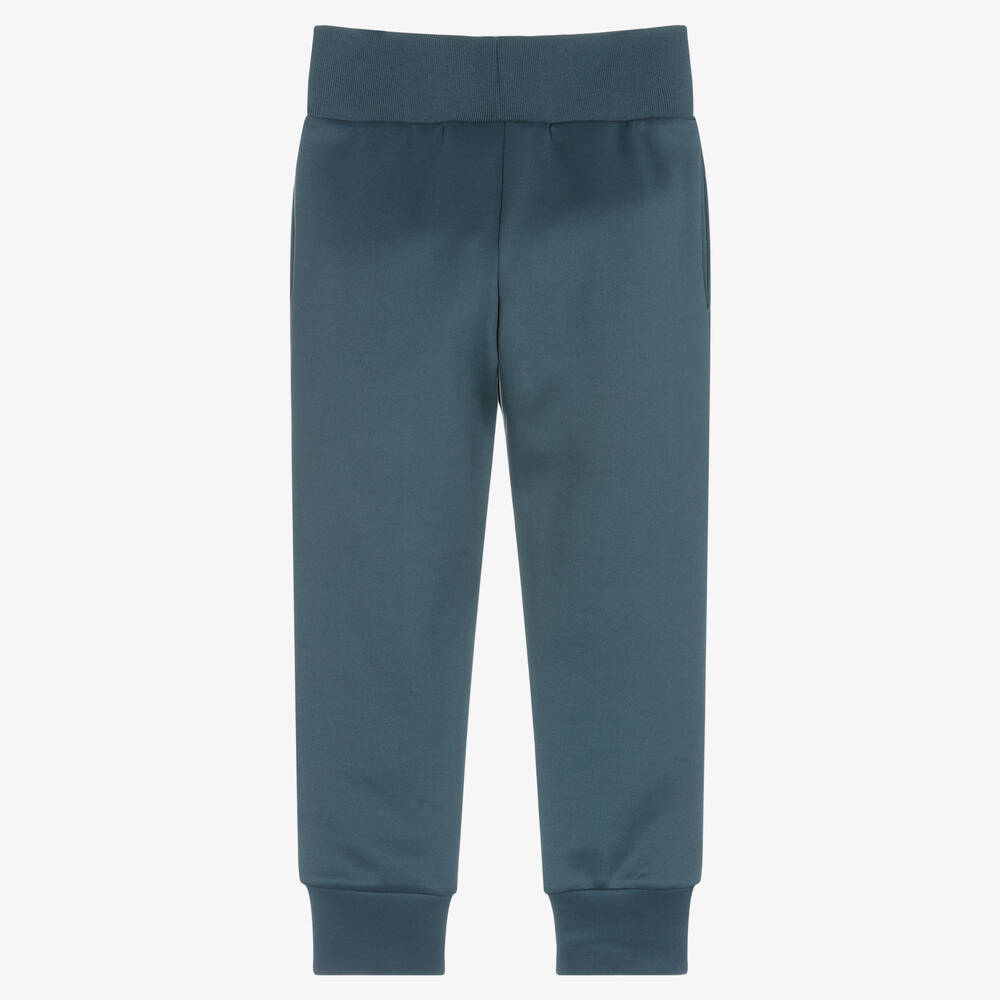 KARL LAGERFELD KIDS-Boys Blue Logo Joggers | Childrensalon Outlet