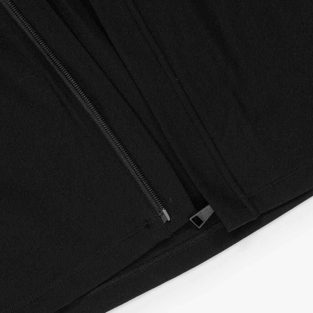 KARL LAGERFELD KIDS-فستان ميلانو أسود بأكمام طويلة للبنات | Childrensalon Outlet