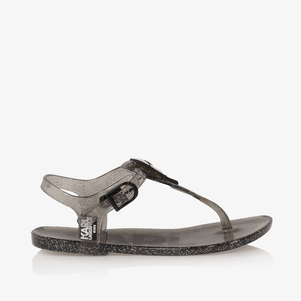 Karl lagerfeld jelly sandals sales