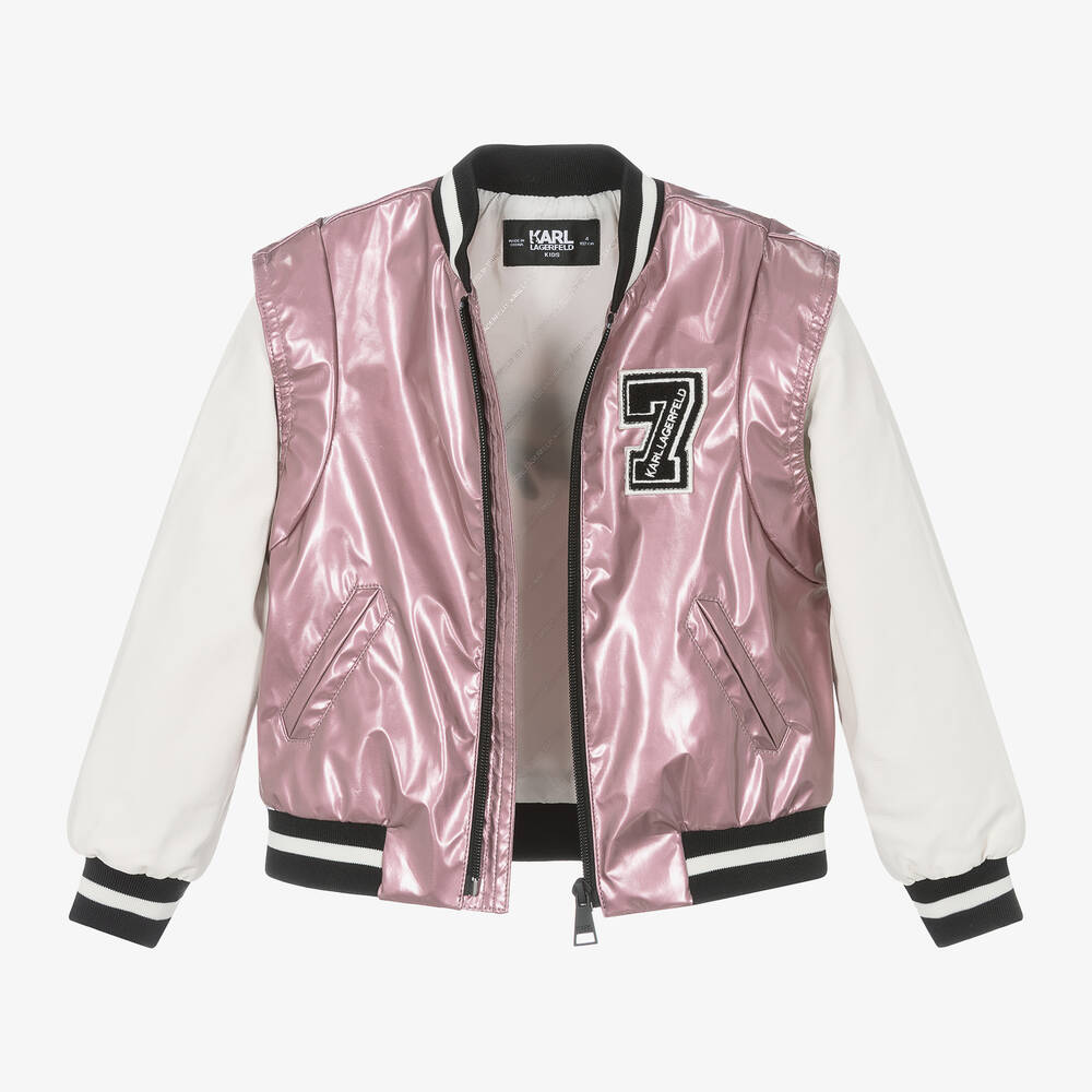 Metallic kids jacket outlet