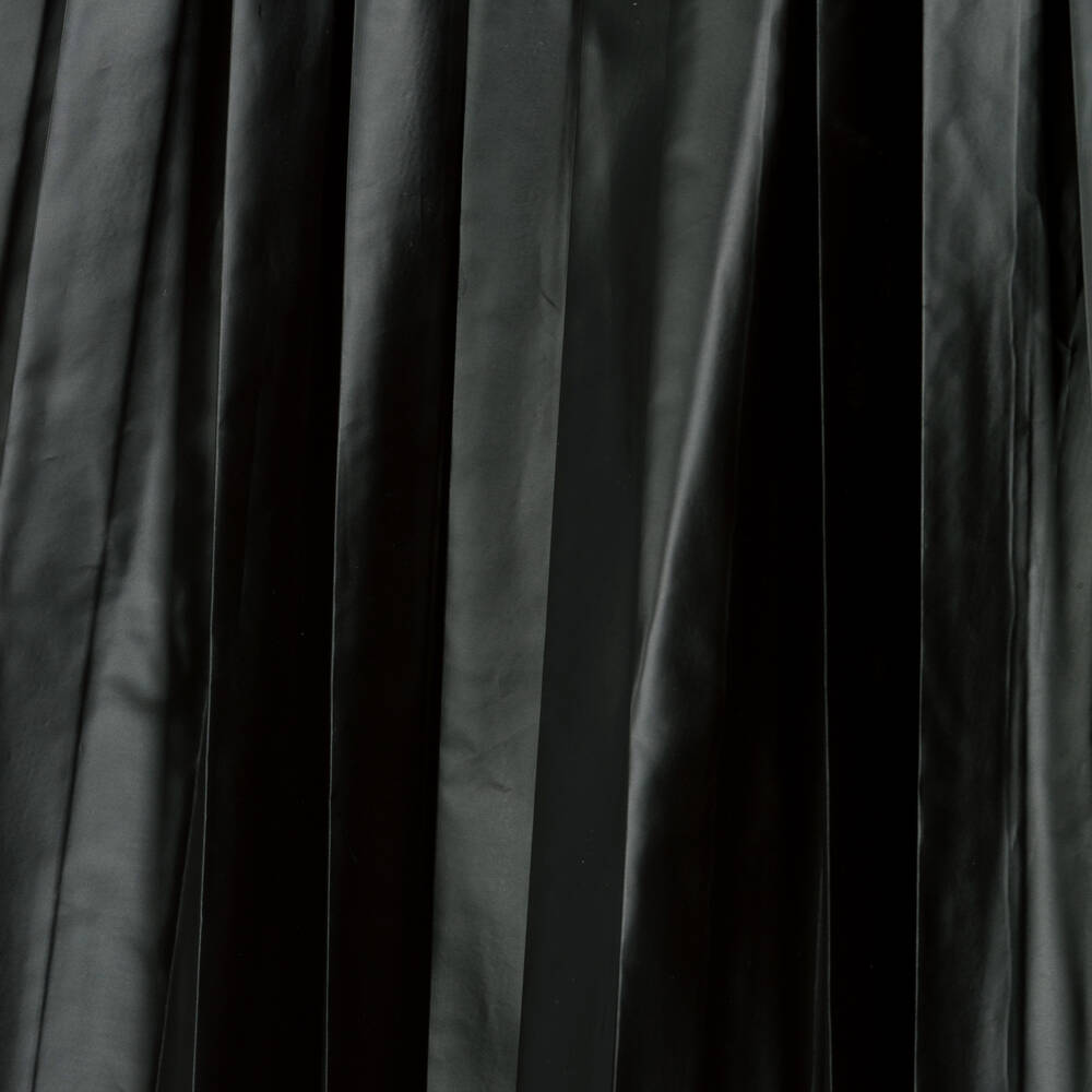 KARL LAGERFELD KIDS-تنورة تينز بناتي بكسرات لون أسود | Childrensalon Outlet