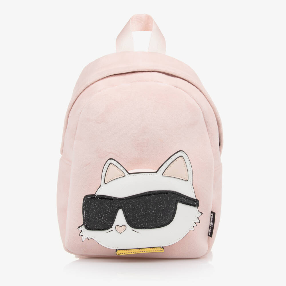 KARL LAGERFELD KIDS-Рюкзак Розовый Choupette для девочек | Childrensalon Outlet