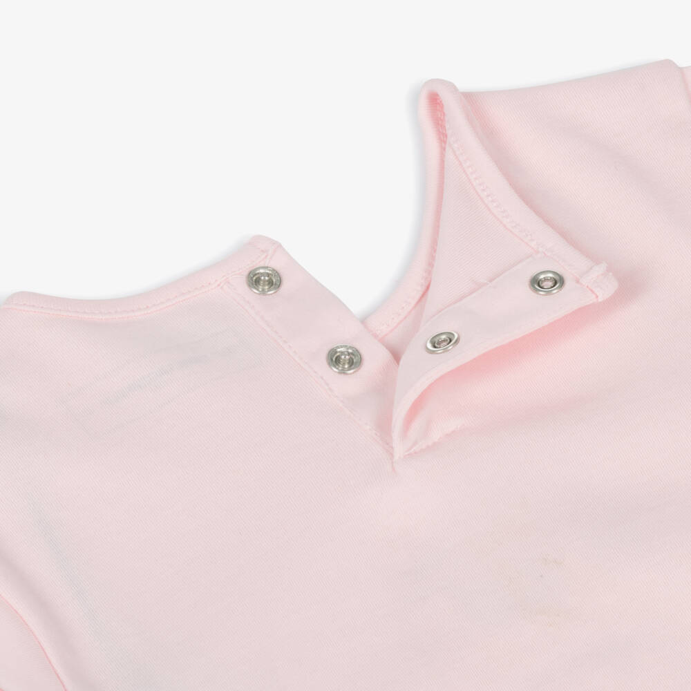 KARL LAGERFELD KIDS-Girls Rosy Cotton Charm Dress | Childrensalon Outlet