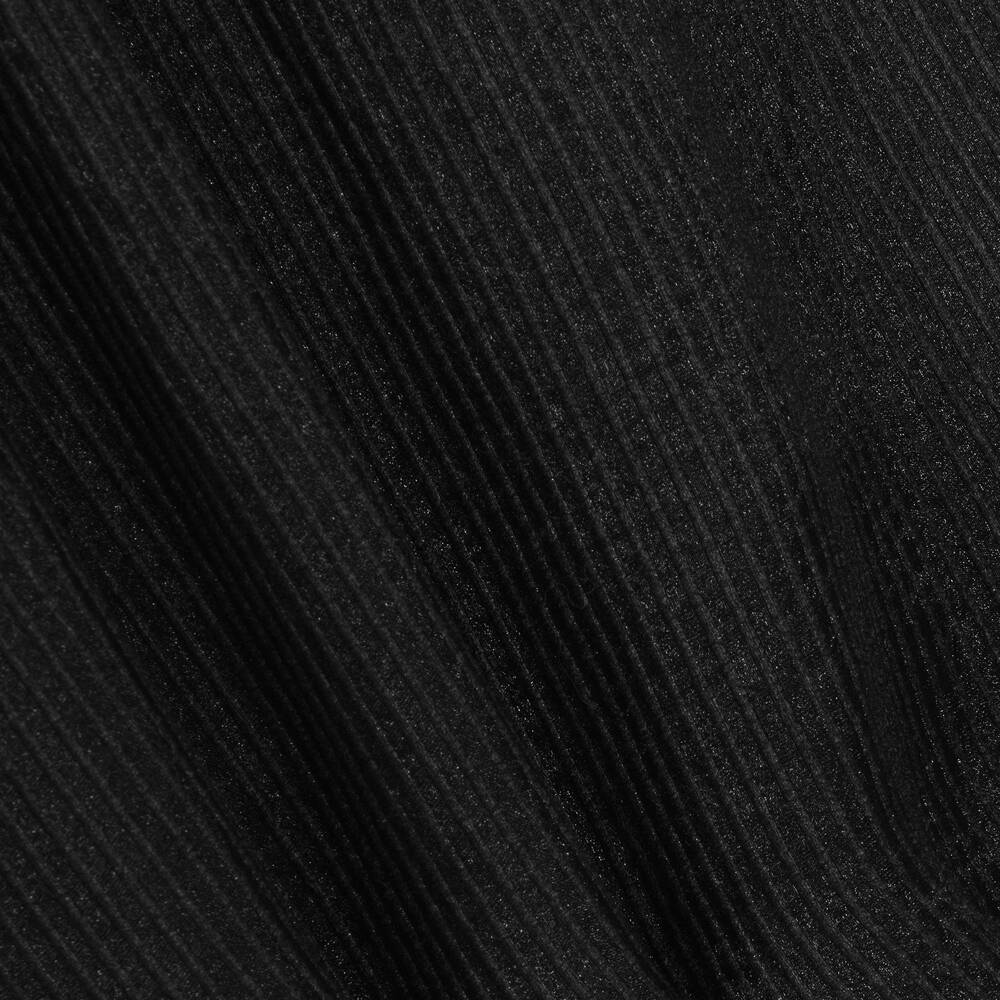 KARL LAGERFELD KIDS-Girls Striped Black Organza Skirt | Childrensalon Outlet