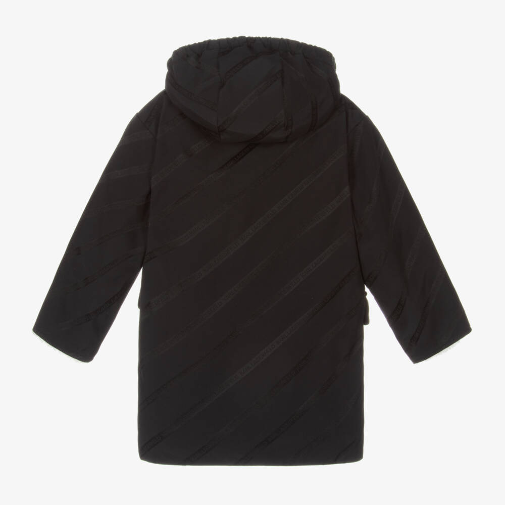 KARL LAGERFELD KIDS-Girls Two-Tone Reversible Jacket | Childrensalon Outlet