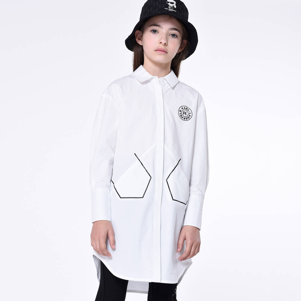 Robe chemise karl discount lagerfeld