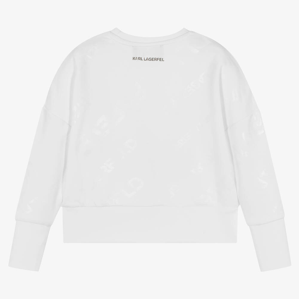 Karl lagerfeld ikonik sweatshirt outlet