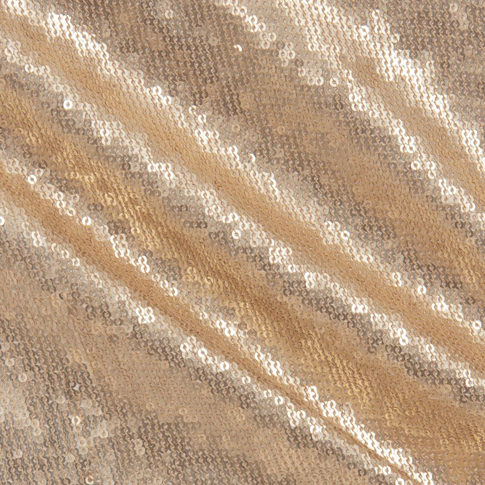 KARL LAGERFELD KIDS-Gold Sequin Mini Skirt | Childrensalon Outlet