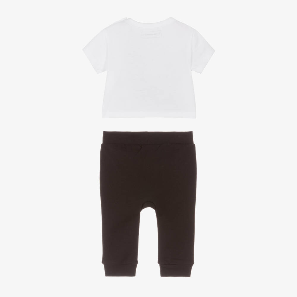 KARL LAGERFELD KIDS-Pocket Tee And Shorts Set | Childrensalon Outlet