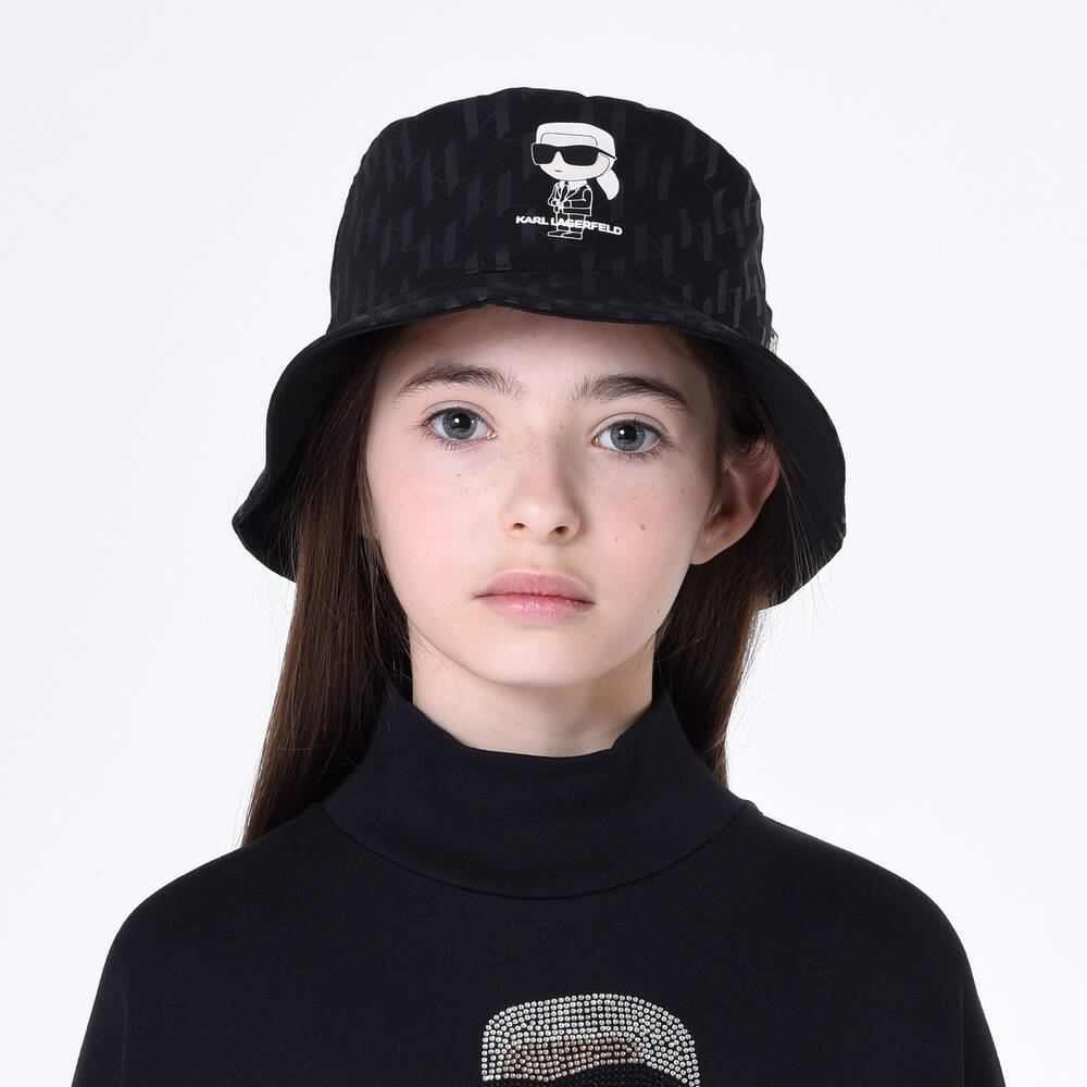 Karl lagerfeld bucket hat on sale