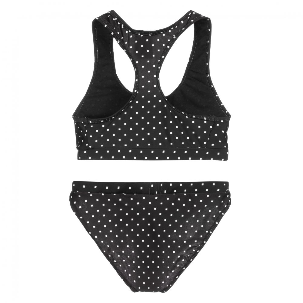 KARL LAGERFELD KIDS-Teen Black Logo Bikini | Childrensalon Outlet