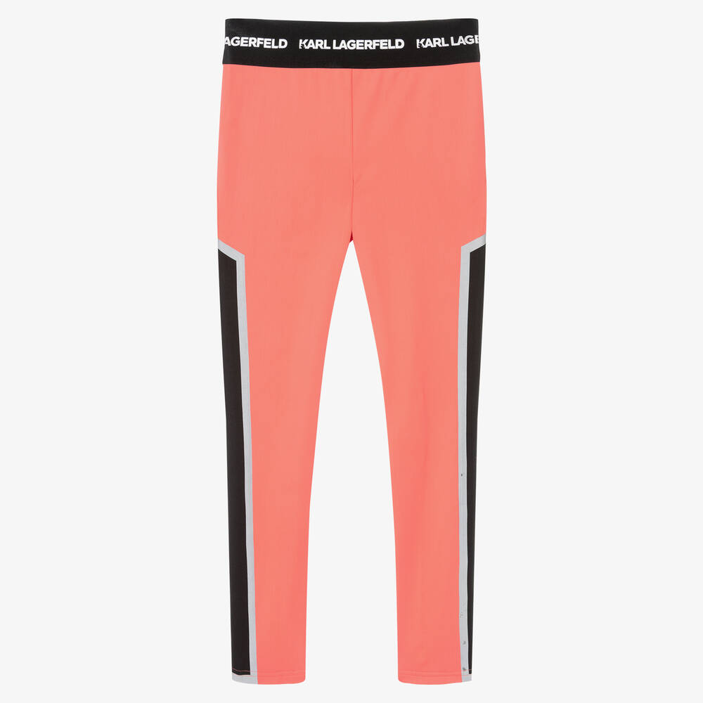 Legging orange fille shop