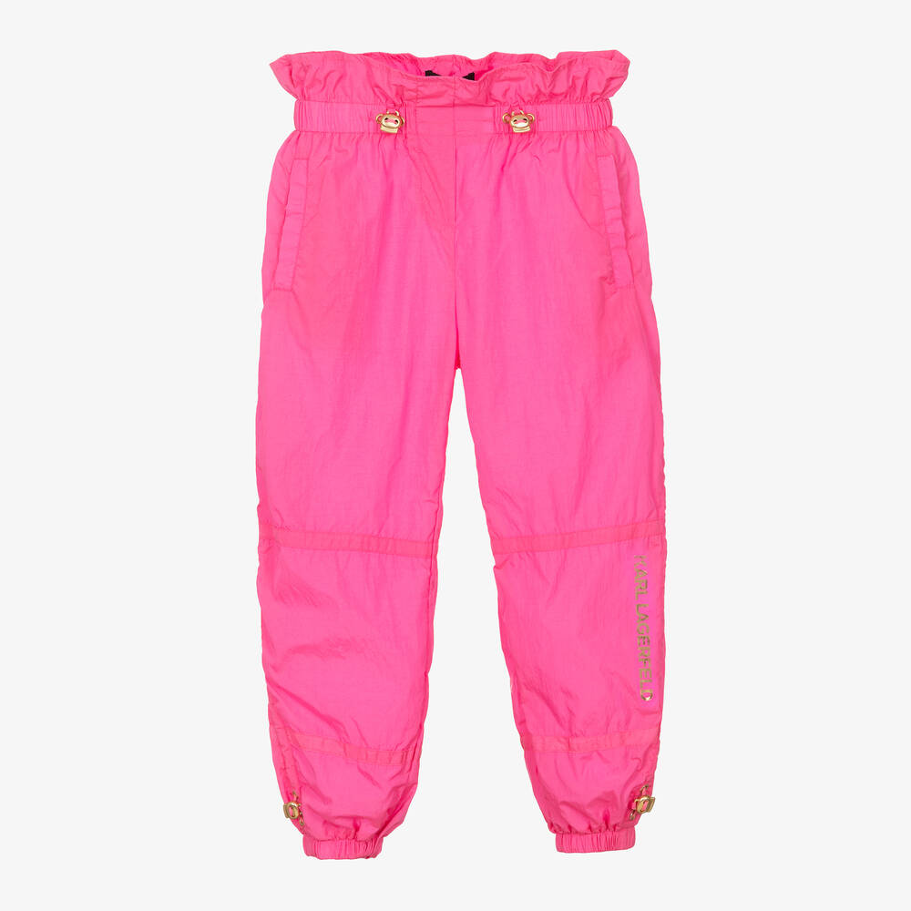 KARL LAGERFELD KIDS Pantalon rose ado fille Childrensalon Outlet