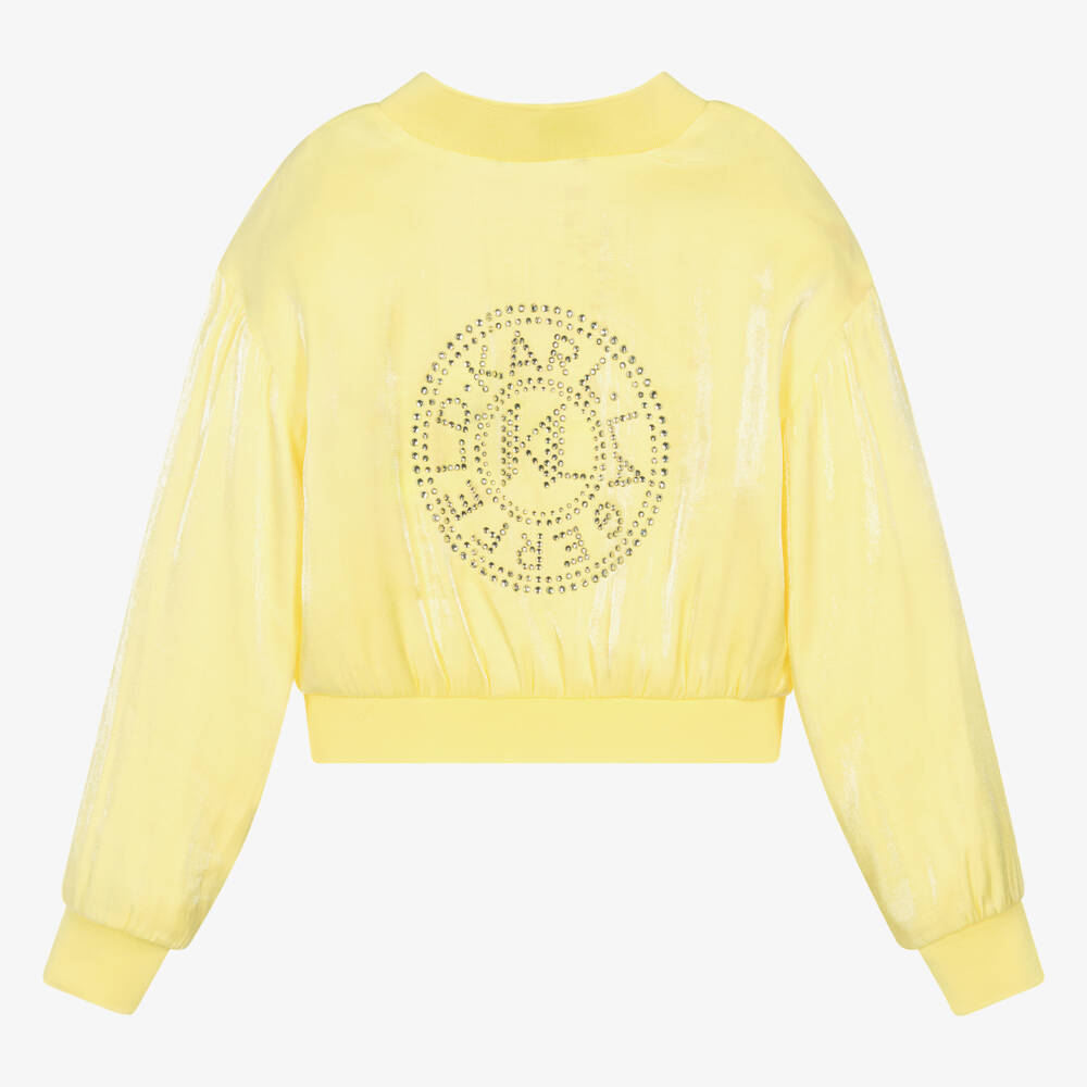 Rhinestone Bomber Jacket main image 0