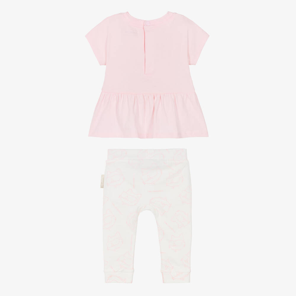 KARL LAGERFELD KIDS-Top & Leggings Set | Childrensalon Outlet