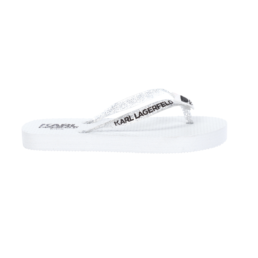 Kids white flip flops sales