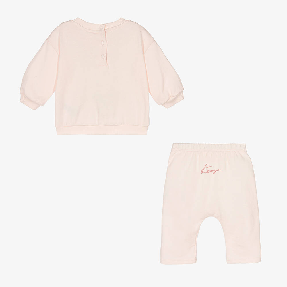 Pink kenzo tracksuit store