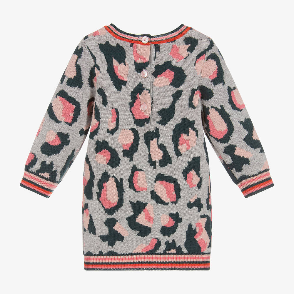KENZO KIDS-Baby Girls Tiger Knitted Dress | Childrensalon Outlet