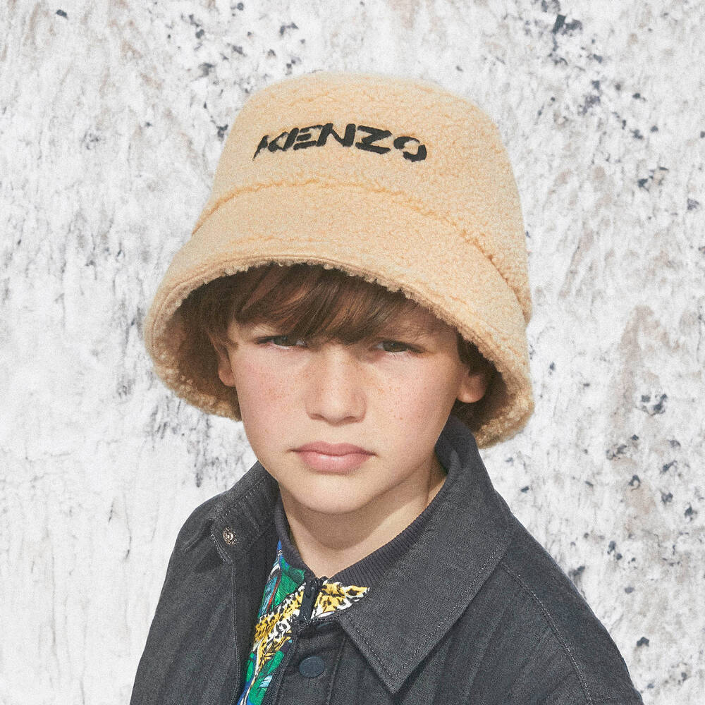 ★KENZO★ Jungle bucket hat beige FC65AC204F3011 FC65AC204F3 MUSINSA | KENZO Jungle Bucket Hat - Beige / FC65AC204F3011