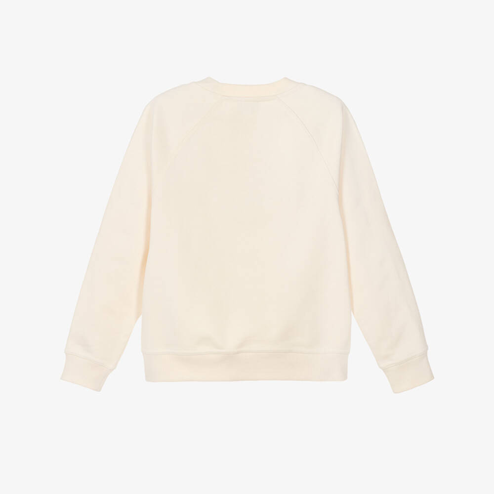 KENZO KIDS-Beige Panda Sweatshirt | Childrensalon Outlet